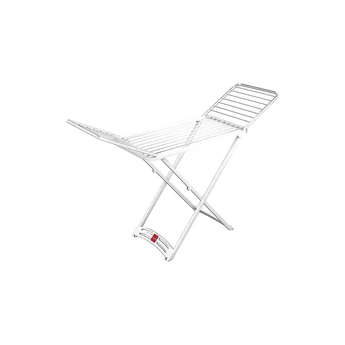 Vileda Clothes Airer, White, 55 X 18 X 126 Cm