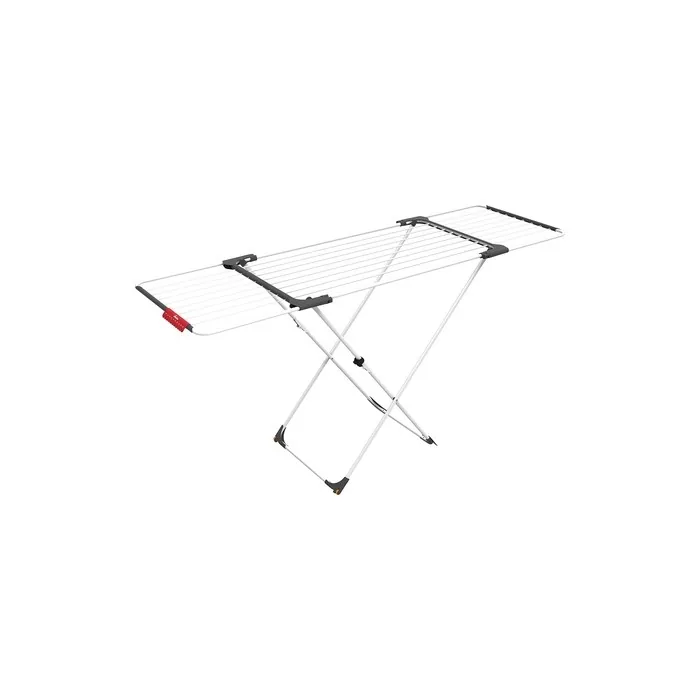 Vileda Surprise Clothes Drying Rack Steel Aluminum White 62 X 125 X 133 Cm