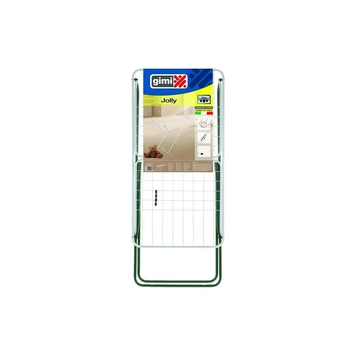 Gimi Jolly Drying Rack, Steel And Plastic, 18m Dry Length, Colored