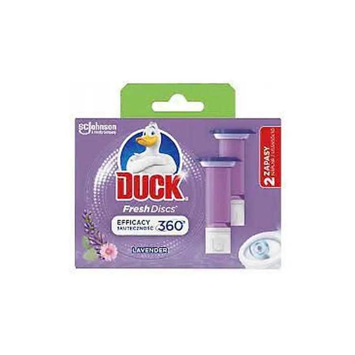 Duck Refill Disc Gel Lavender 2x36ml Pack Of 2