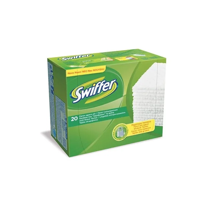 Swiffer Dry Wipes for Broom 20 Pieces