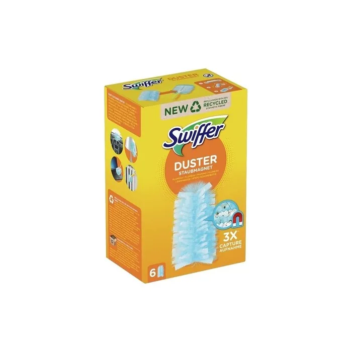 Swiffer - Duster Trap & Lock Refills X6, Catches And Holds Up To 3 Times