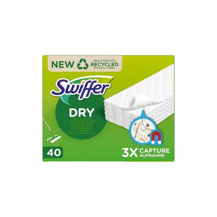 Swiffer Dry Floor Cloths Refill 40 Pieces