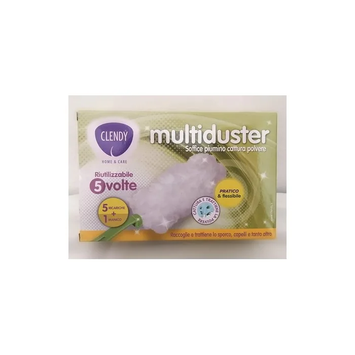 Clendy Multiduster Reusable Powder Capture Down Jacket 5 Volt Refills + 1