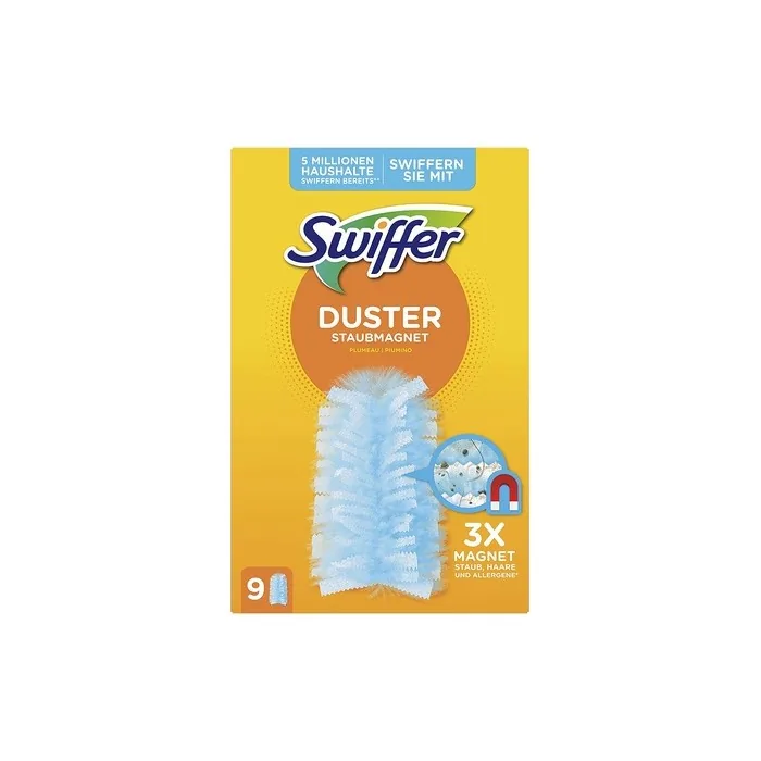 Swiffer Dust Magnet 9 Cloths Duster Ideal Against Dust, Animal Hair