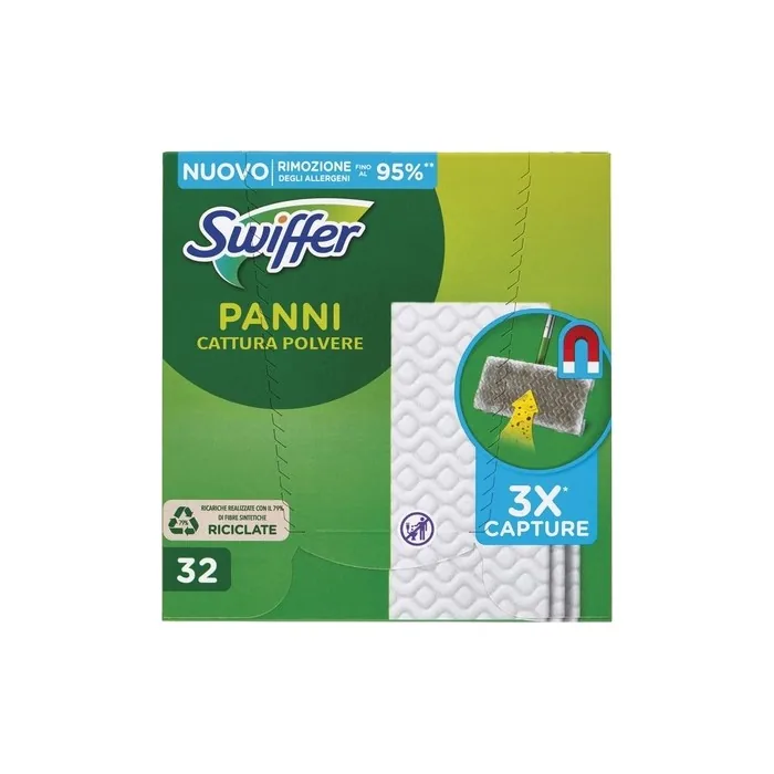 Swiffer Dry Dust Catch Cloths 32 Pieces