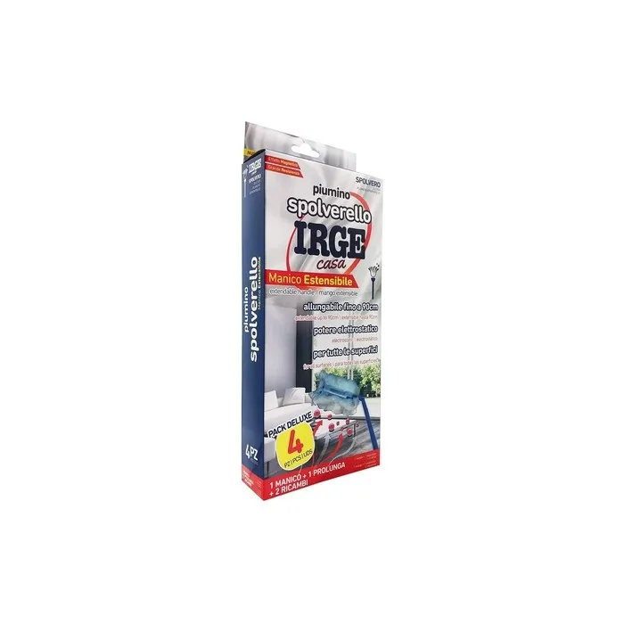 IRGE Dusting Brush with Extendable Handle - Multicolor
