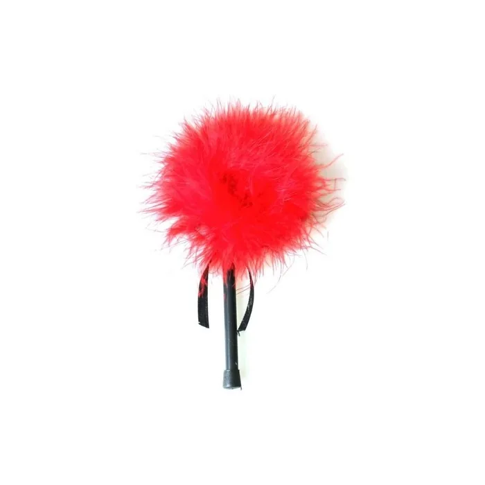 Red Marabou Feather Duster