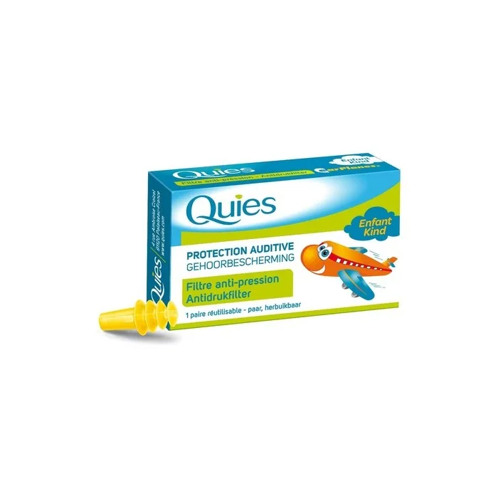 Quies Ear Protection for Children on Planes 1 Pair