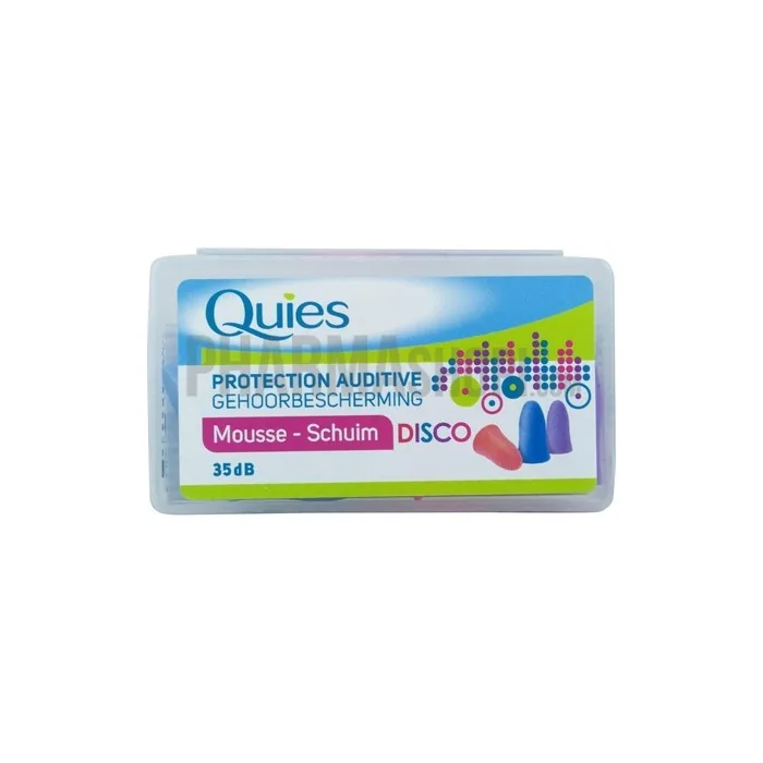 Quies Hearing Protection Foam Earplugs - Pack of 3 Pairs