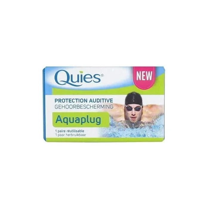 Quies Aquaplug Hearing Protection Reusable