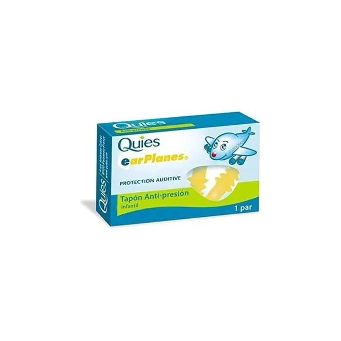 Actibios Anti-Pressure Earplugs 2 Pieces Quies 1 Piece 250g