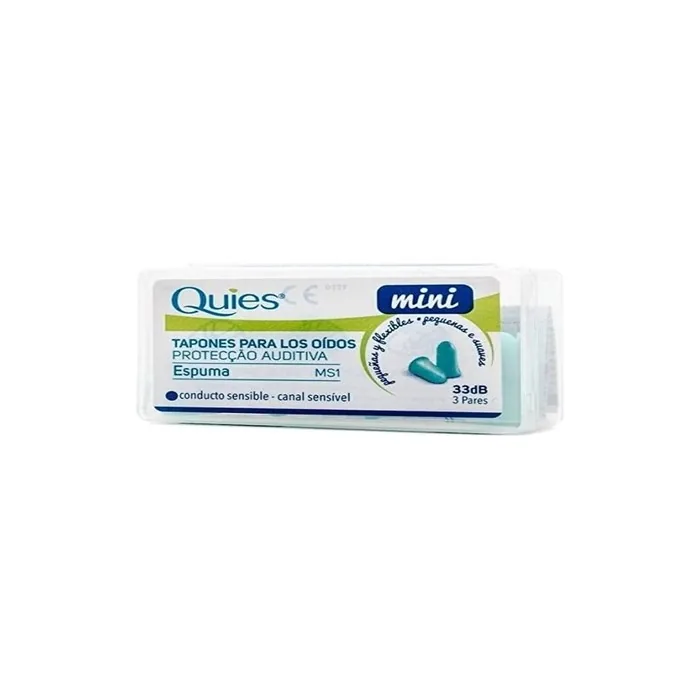 Actibes Foam Earplugs Mini 6 Units Quies 250g