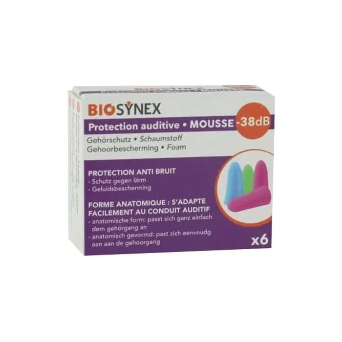 Biosynex Ear Protection Foam - 3 Pairs