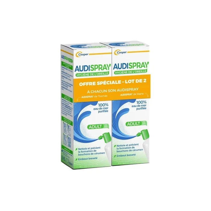 Audispray Adult Regular Ear Hygiene 100% Naturally Purified