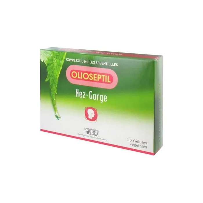 Olioseptil Nose-Throat 15 Capsules