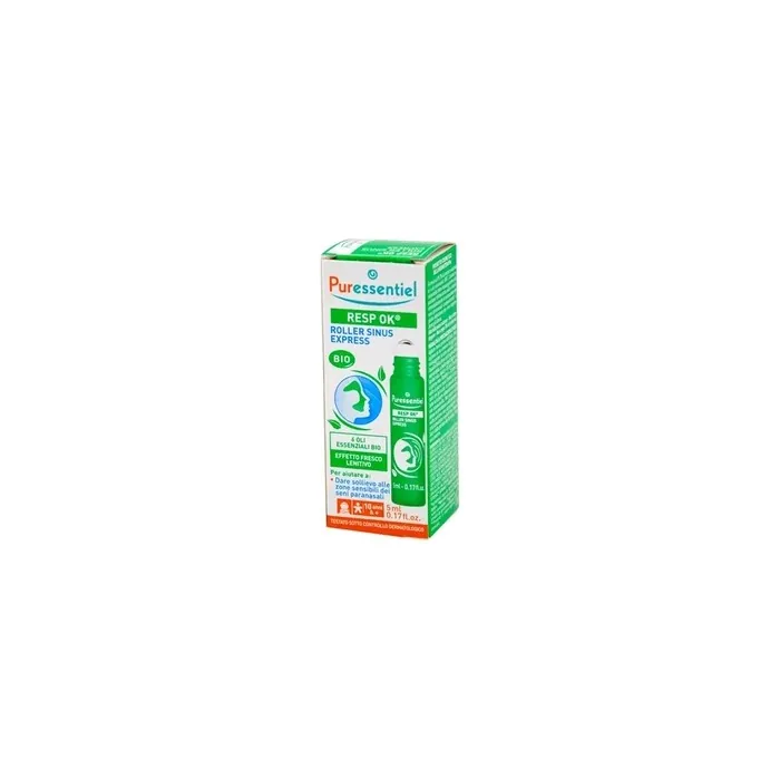 Puressentiel Resp Ok Sinus Express Roller For Sinusitis 5 Ml