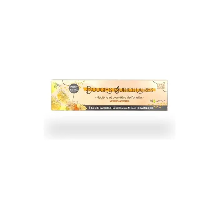 Pure Beeswax Ear Candles - Pack of 2