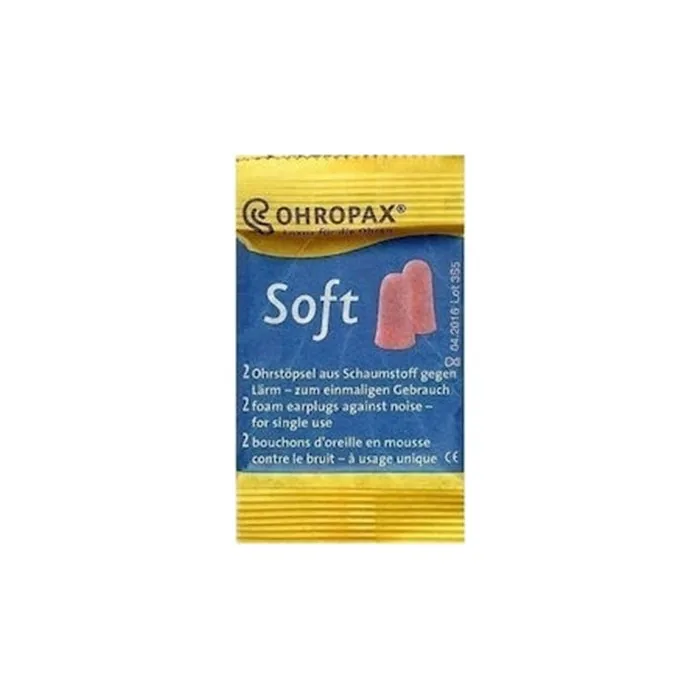 Syndems Ohropax Soft Earplugs - 2 Pieces In Pink Color