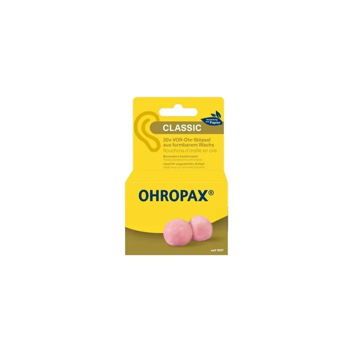 Ohropax Classic Earplugs - Effective Hearing Protection