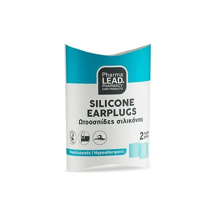 Pharmalead Silicone Earplugs Hypoallergenic 2 Pieces