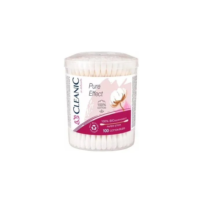 Cleanic Pure Effect Cotton Buds 100 Pieces
