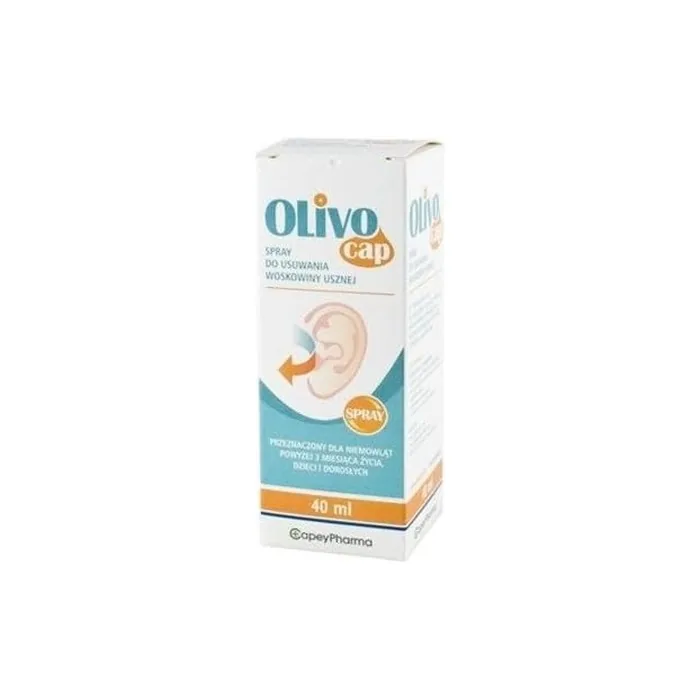 Olivocap Natural Earwax Dissolving And Removing Spray 40ml