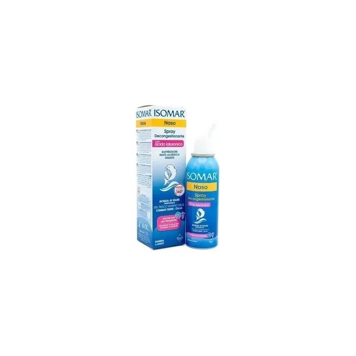 Euritalia Pharma Isomar Decongestant Spray With Hyaluronic Acid 100 Ml