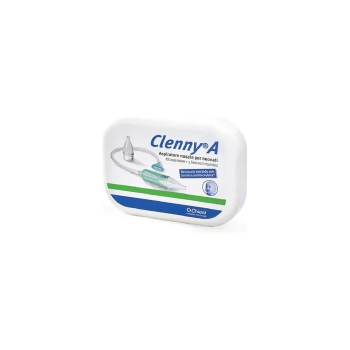 Chiesi Clenny A Nasal Aspirator For Infants Kit Aspirator 3 Replacement Nozzles