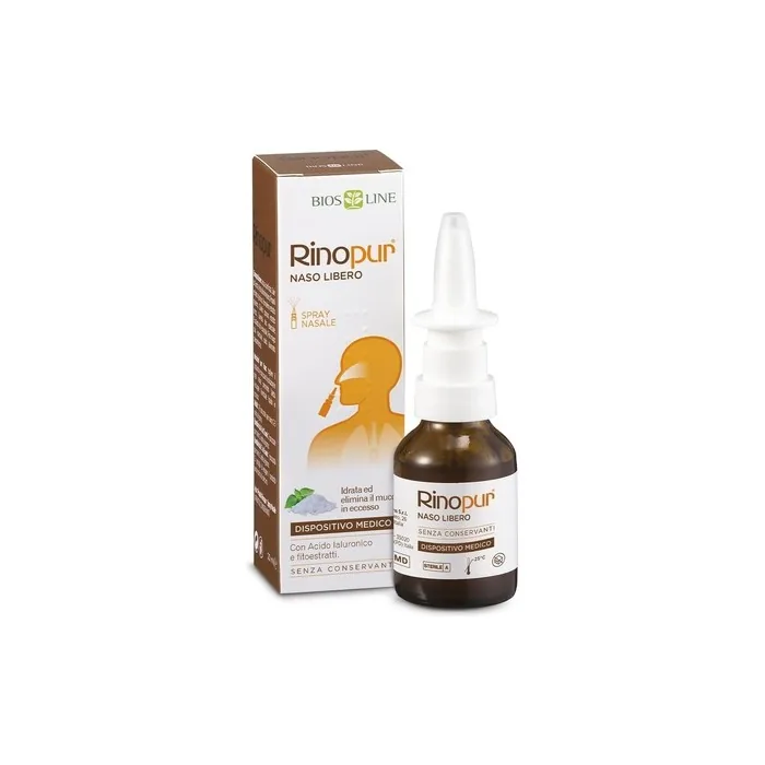Bios Line Rinopur Naso Libero Spray 20ml - New Formulation