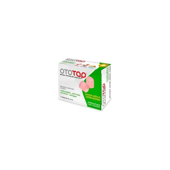 Ico Ico Ototap Silicone Ear Plugs 6 Units