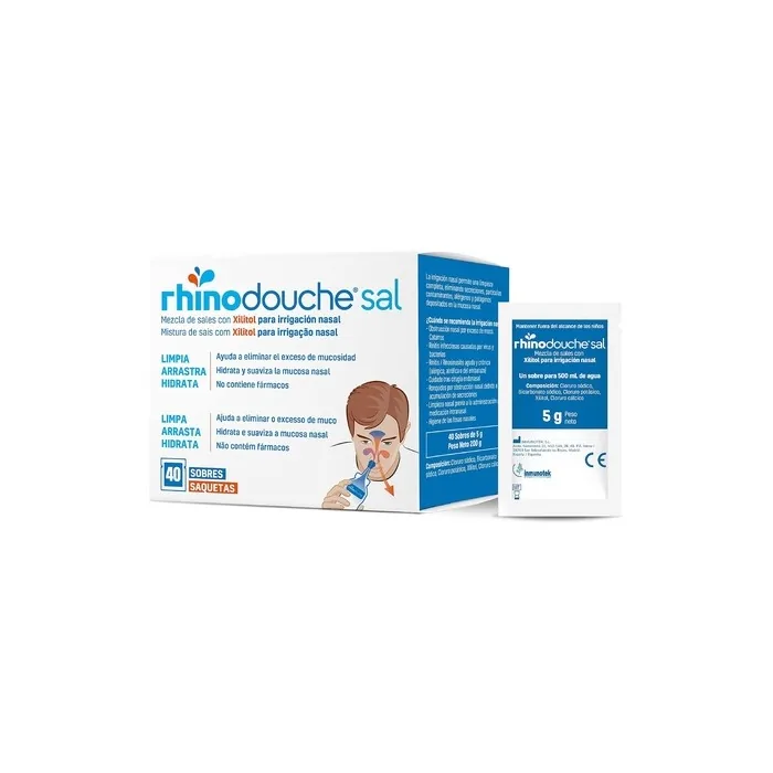 Rhinodouche Salt with Xylitol for Nasal Irrigation with Rhinodouche Device