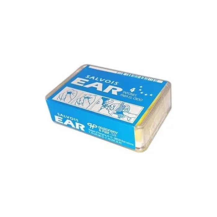 Salvois Ear Foam Earplugs 4 Units