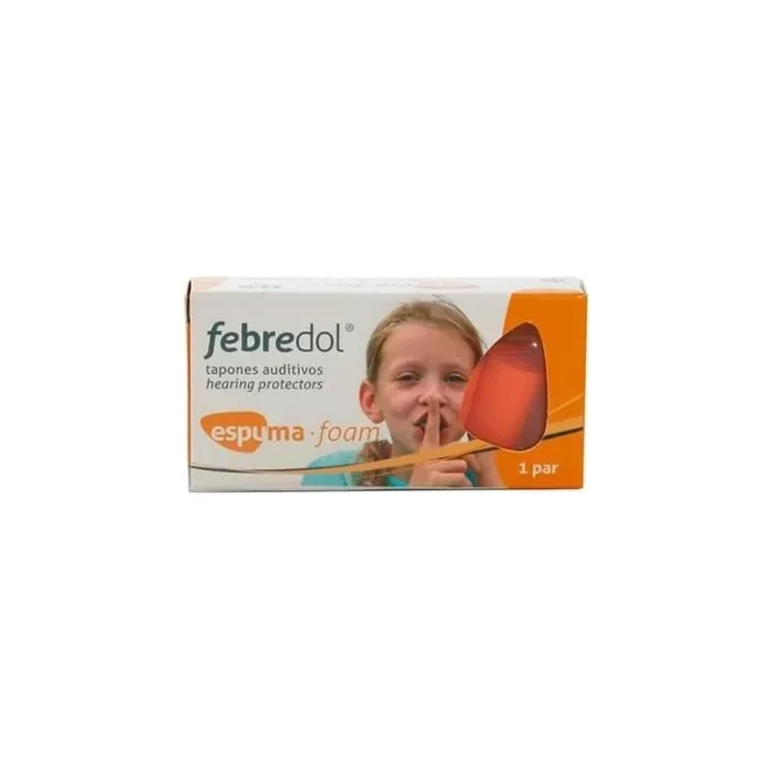 Febredol Foam Earplugs 2 Units