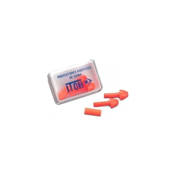 Itoh Rubber Earplugs 2 Units Corysan