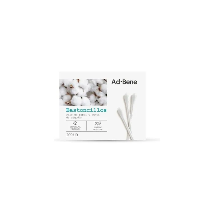 Ad.Bene Cotton Swabs 200 Units