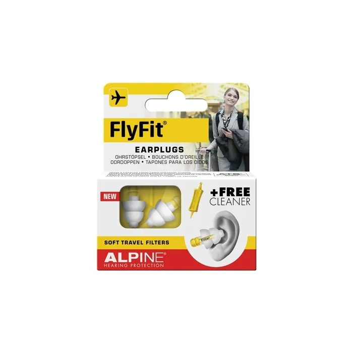 Alpine Flyfit Earplugs With Minigrip By Alpine