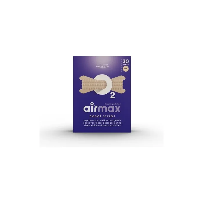 Airmax Nasal Strip Tan Effective Nasal Strips For Better Breathing