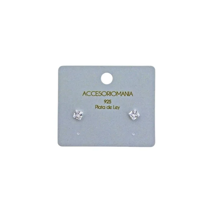 Accesoriomania 925 Silver Earrings Plus Model 3