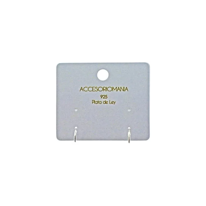 Accesoriomania 925 Silver Earrings Plus Model 7
