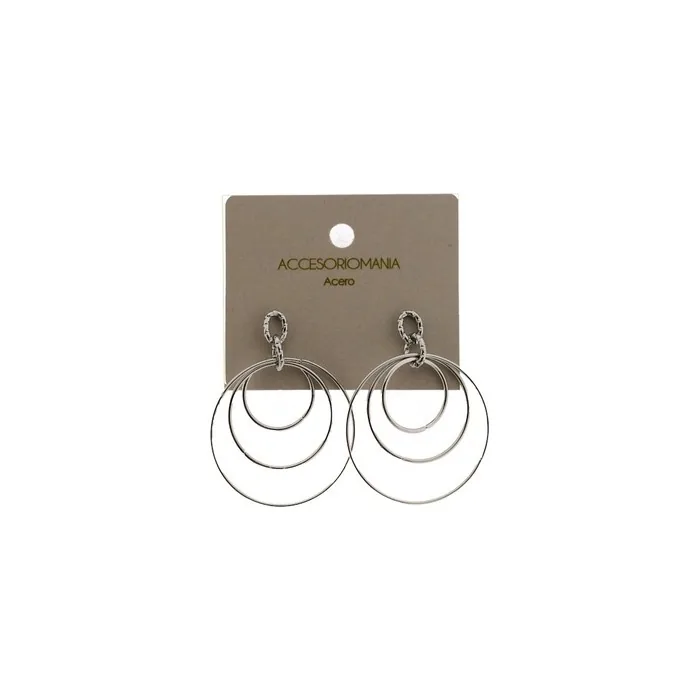 Accesoriomania Steel Earrings Model 6