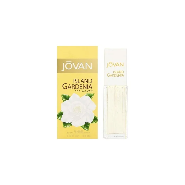Jovan Island Gardenia Eau de Cologne Spray Refreshing Women's Perfume 1.5oz Gardenia