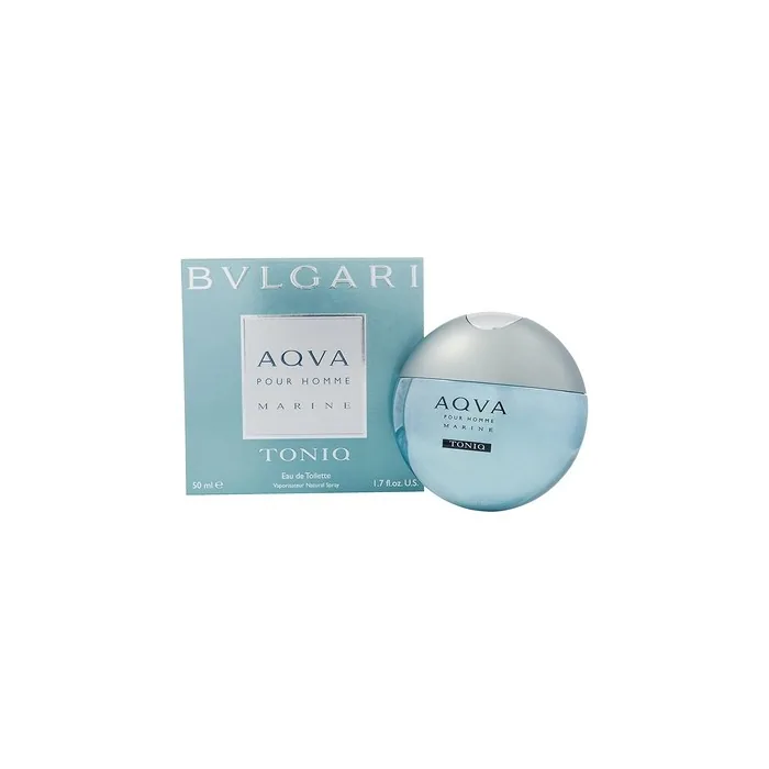 BVLGARI Aqva Pour Homme Marine Toniq Eau de Toilette Spray 1.7 Ounce.