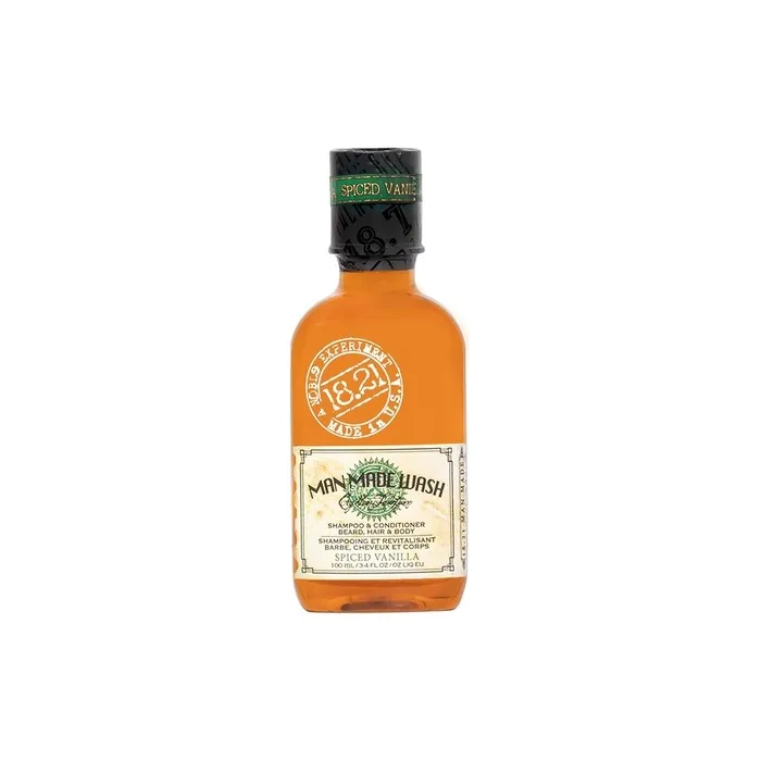 1821 Man Made Spiced Vanilla Wash for Men 34 Oz