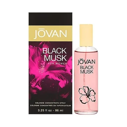 Jovan Musk Black Eau De Cologne 96ml Spray For Women
