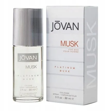 Jovan Musk Platinum Musk For Men Eau De Cologne Spray 88ml
