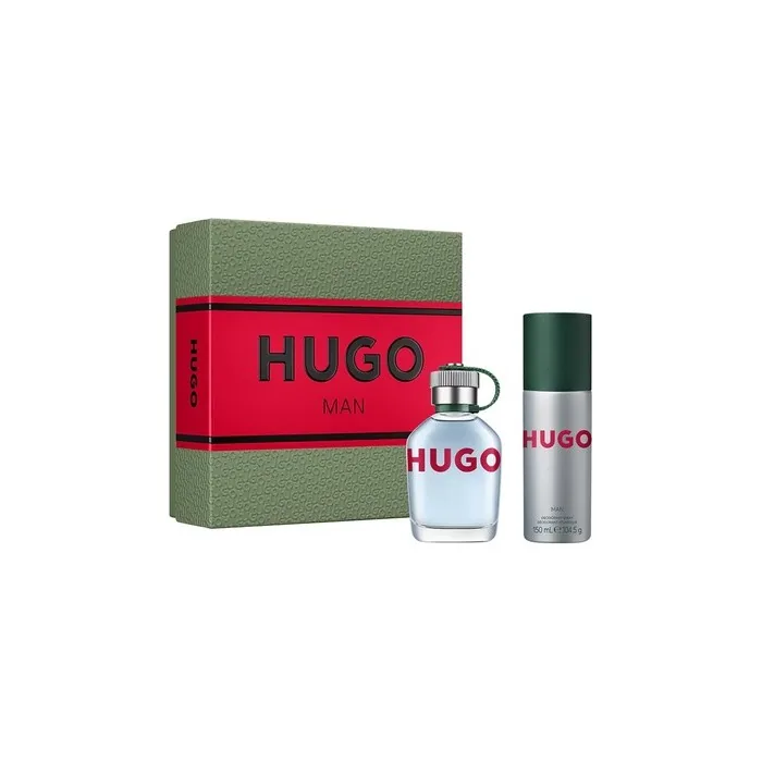 Hugo Boss Hugo Man Eau De Toilette 75ml And Deodorant Spray 150ml