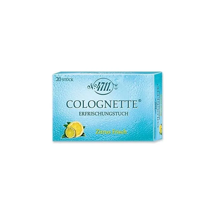 4711 Refreshing Colognette Citrus Fresh Wipes 20 Pieces