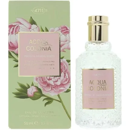 4711 Acqua Colonia Peony & Sandalwood Eau De Cologne 50ml