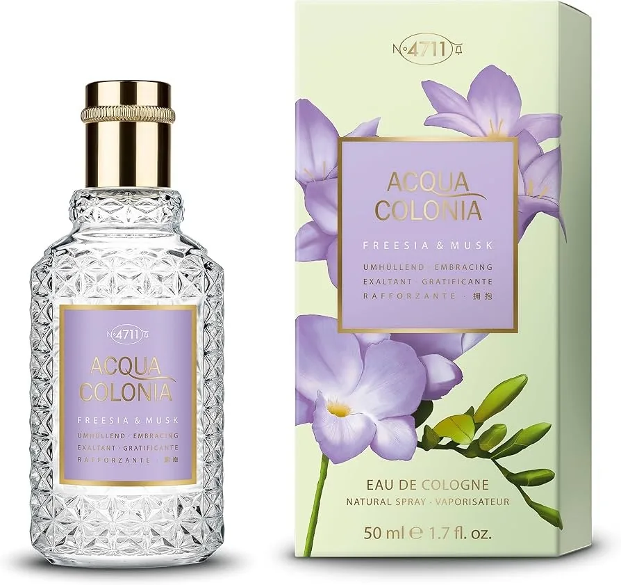4711 Acqua Colonia Freesia And Musk Eau De Cologne Spray 50ml